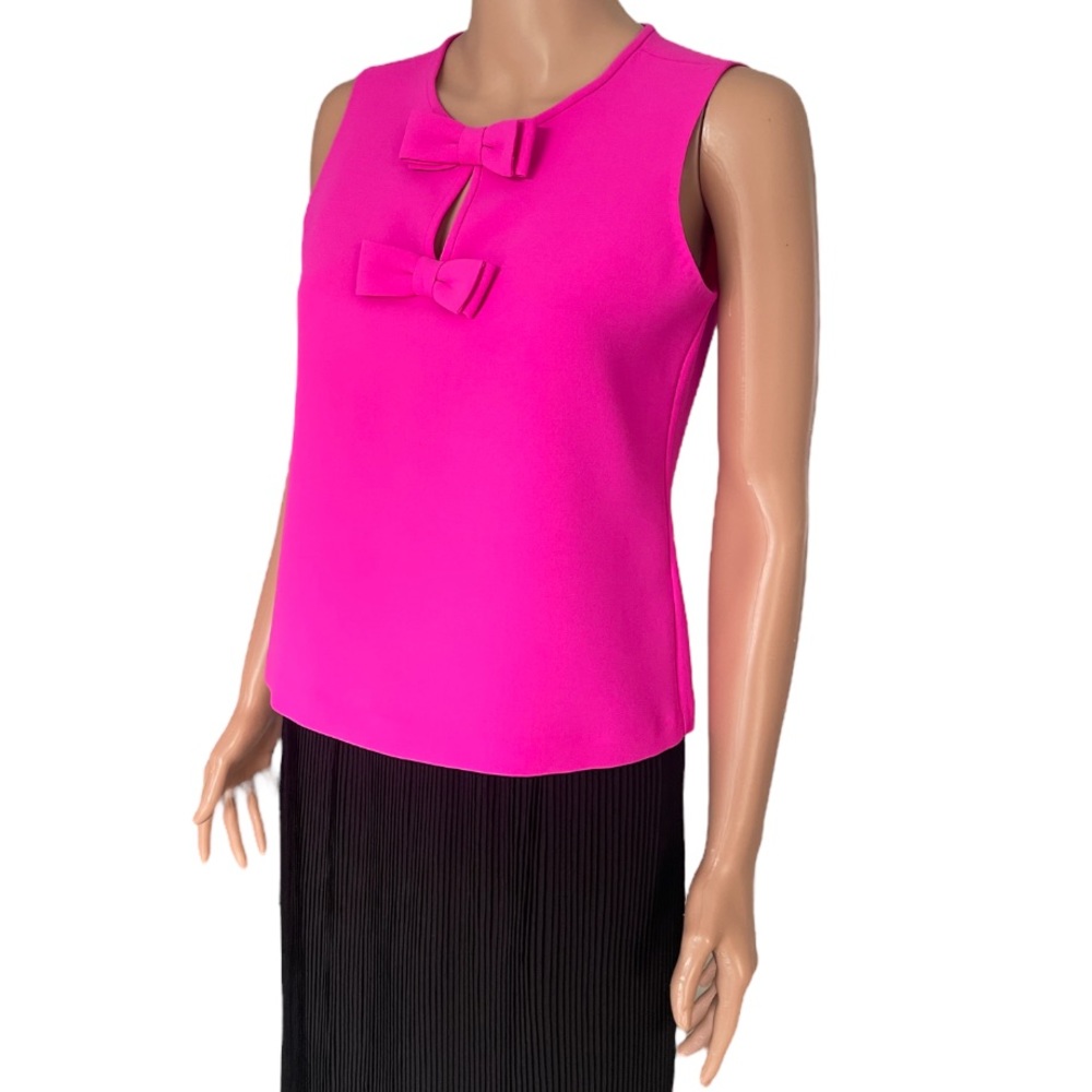 Kate Spade Go Fly A Kite Sleeveless Bow Top - Picture 6 of 12
